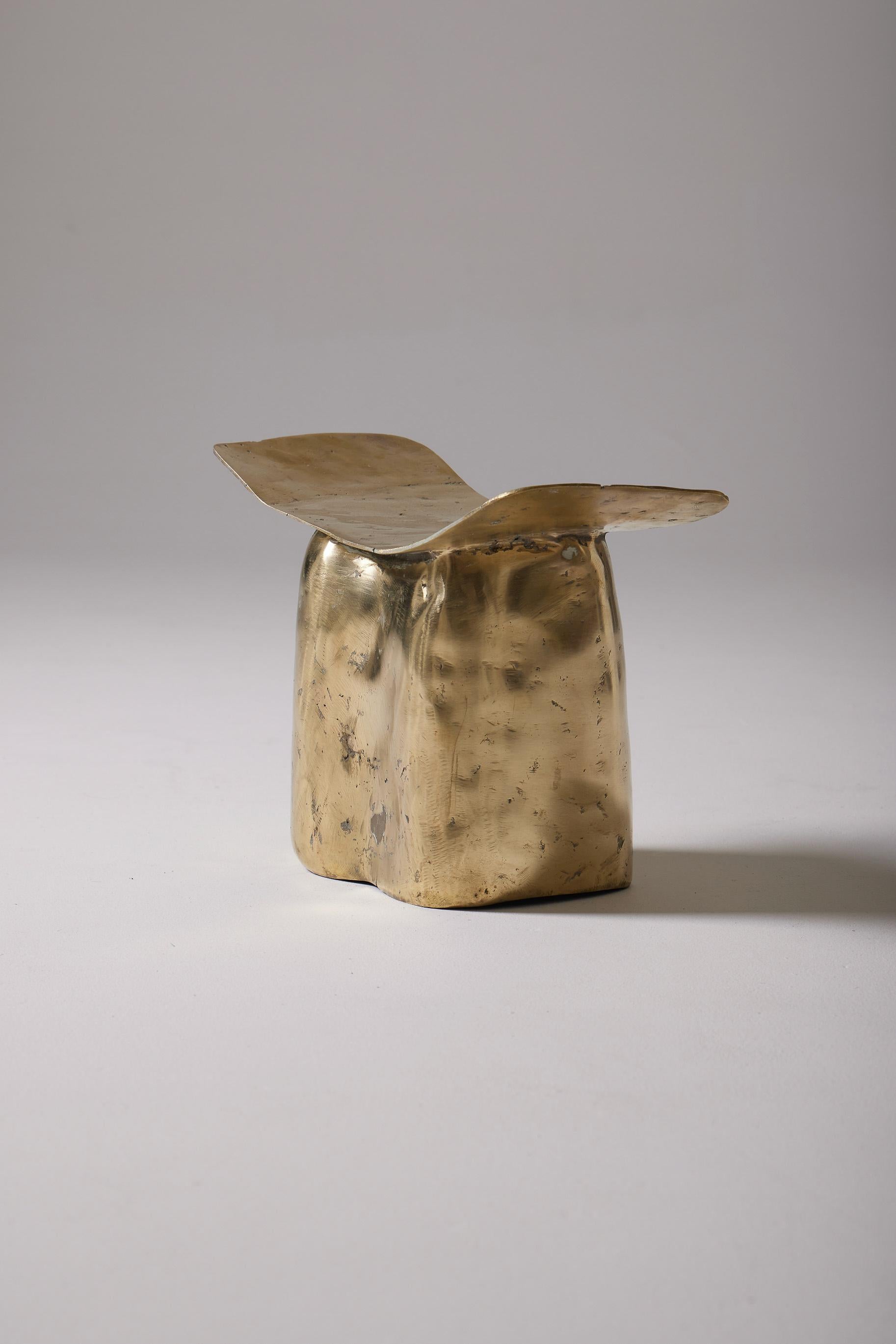 Golden Senufo metal stool. Unique piece. Very good condition.
LP3028
