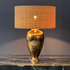 Golden table lamp