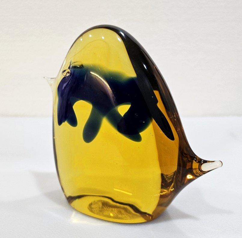 Other Salviati Murano Glass Chick Sculpture with Original Label CLOSING SALE