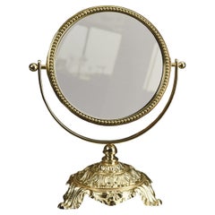 Golden Vanity Table Mirror