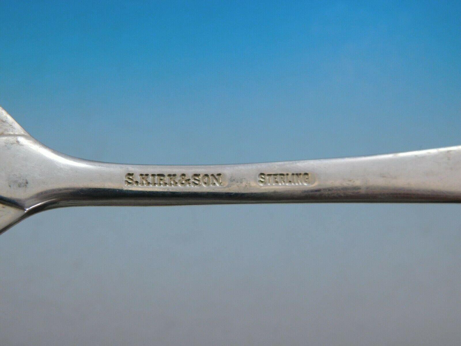 Golden Winslow by Kirk, Besteckset aus Sterlingsilber, 18 Personen, 80 Teile (amerikanisch) im Angebot