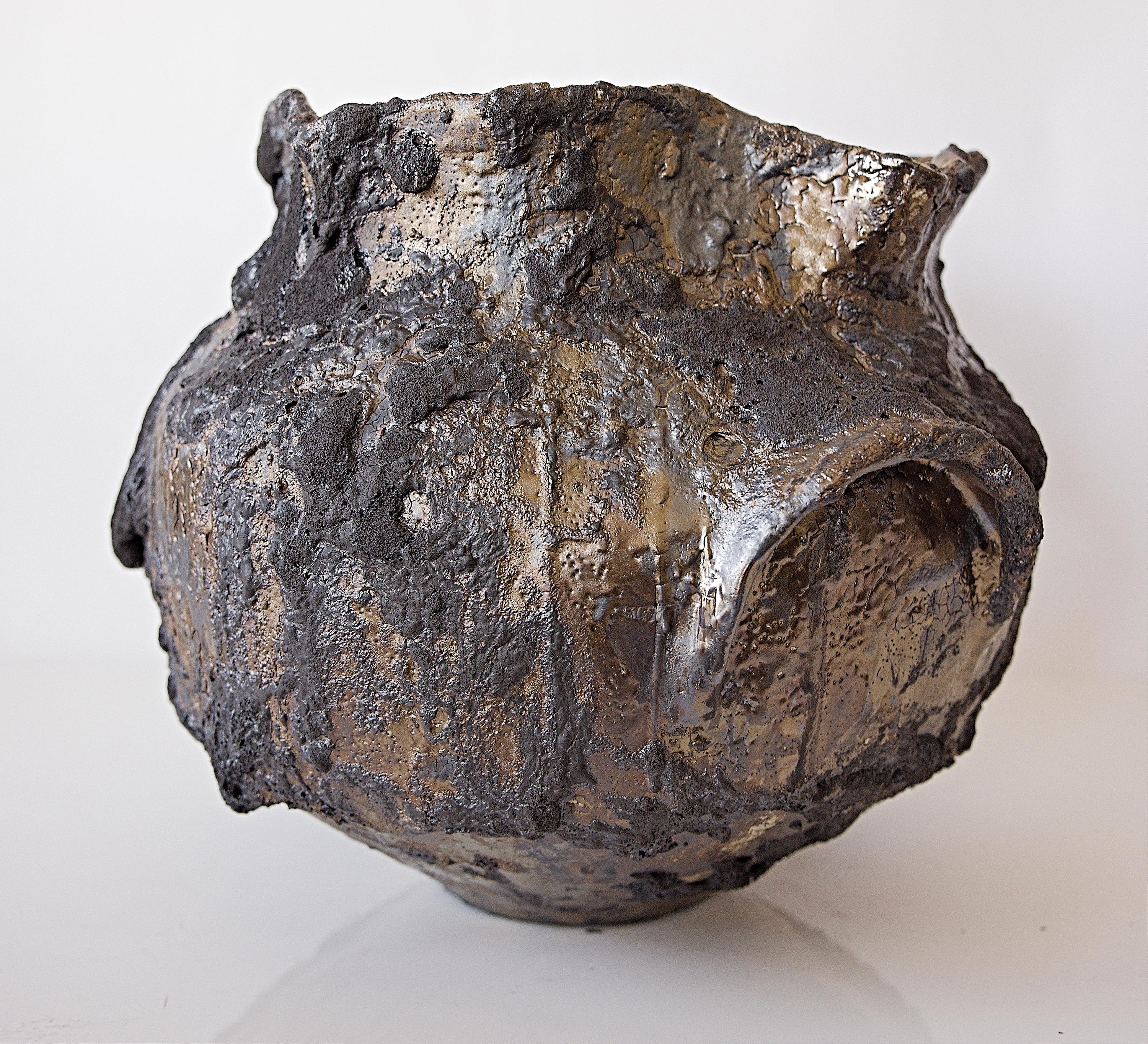 Grès porcellanato Vaso in legno A. Winter con maniglie in vendita