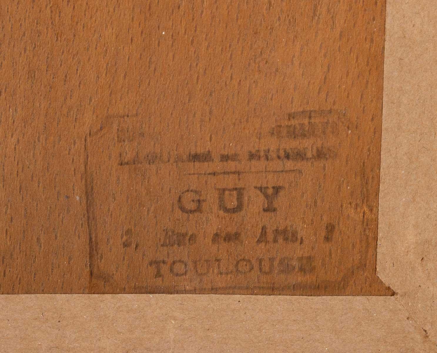 Goldener Holzspiegel – Quecksilberglas – Mercury Ice – Periode: Louis XV. im Zustand „Gut“ im Angebot in CRÉTEIL, FR