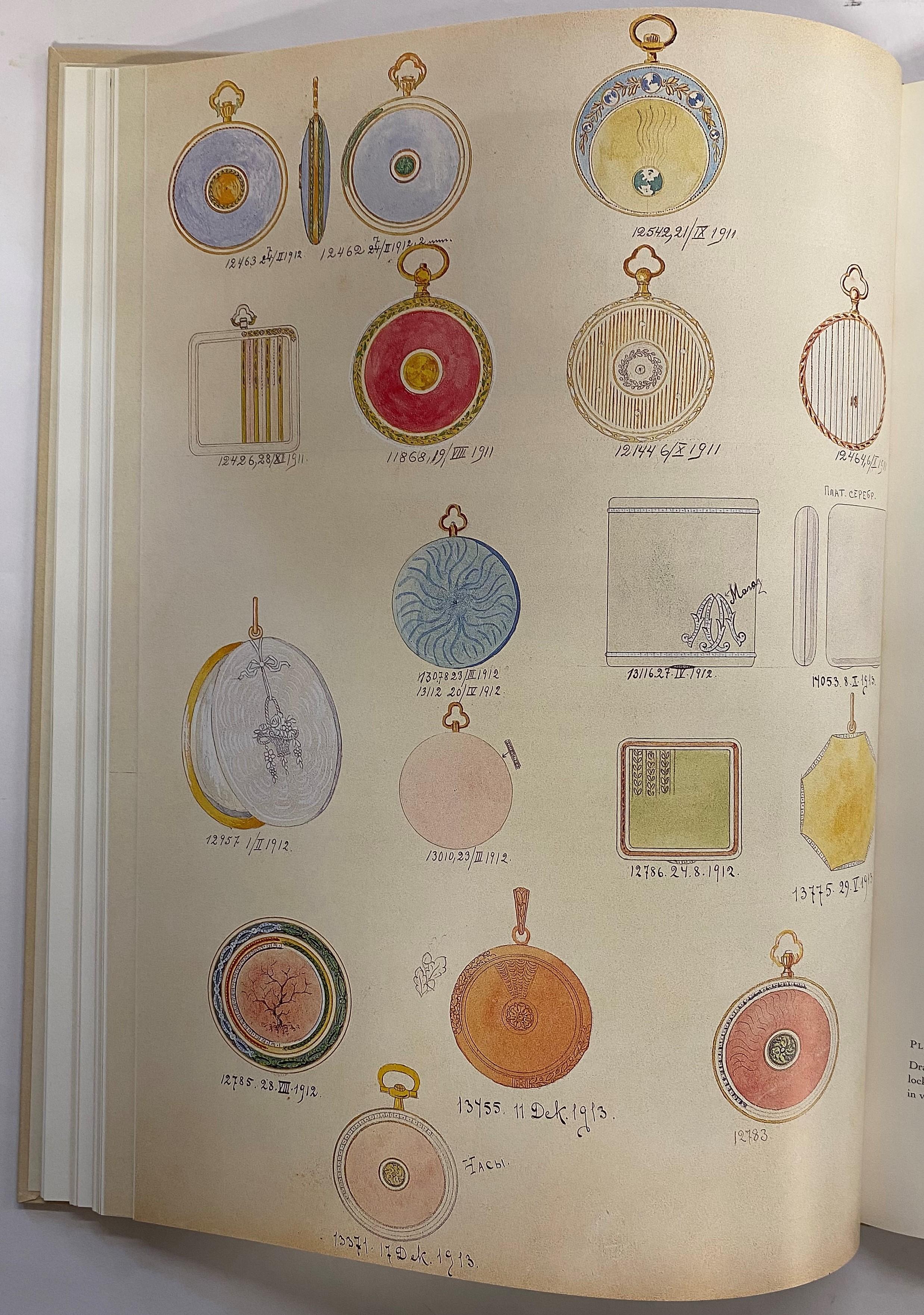 Golden Years of Faberge: Drawings and Objects from the Wigstrom Workshop (Book) For Sale 8