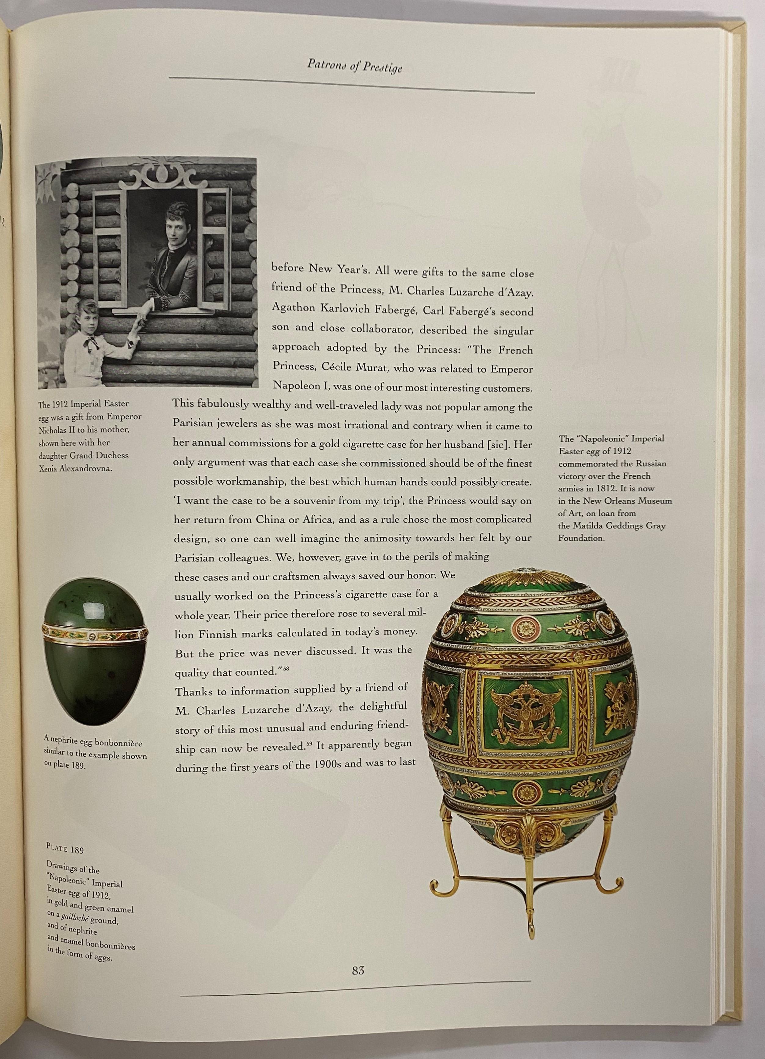 Golden Years of Faberge: Drawings and Objects from the Wigstrom Workshop (Book) For Sale 9