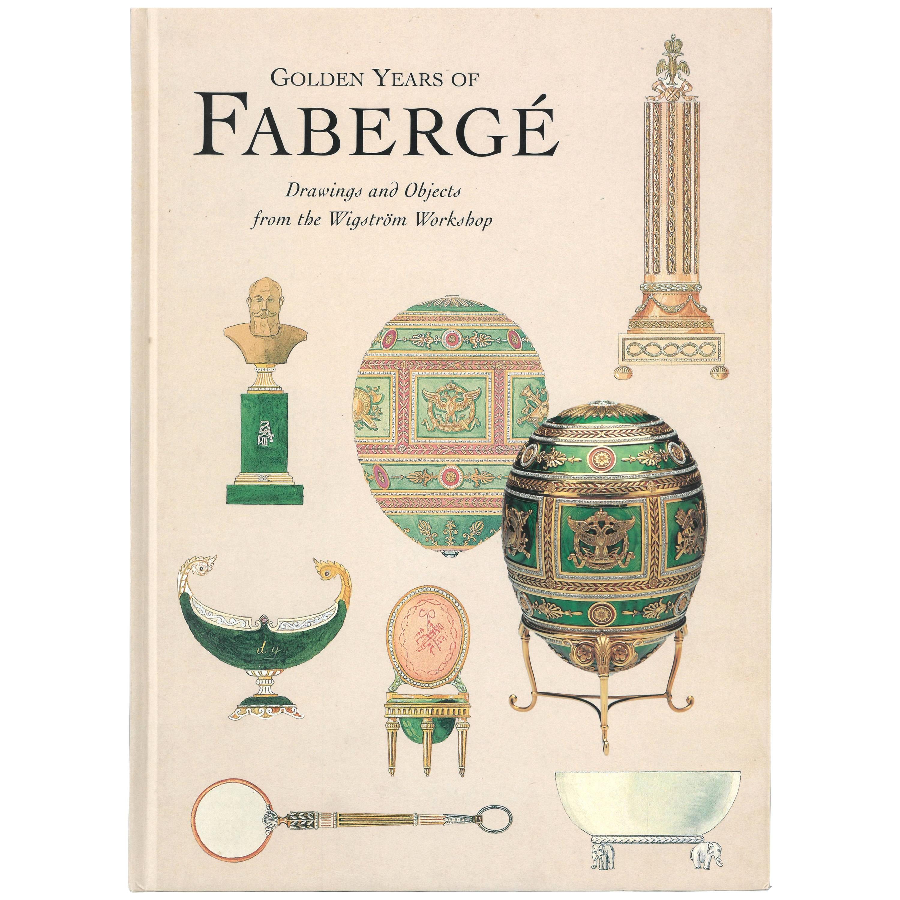 A hardback book which presents an album of drawings from the workshop of Henrik Wigstrom, who was the leading work master at Faberge from 1903 to 1918, it includes many watercolour illustrations of the most wonderful objects - including perfume