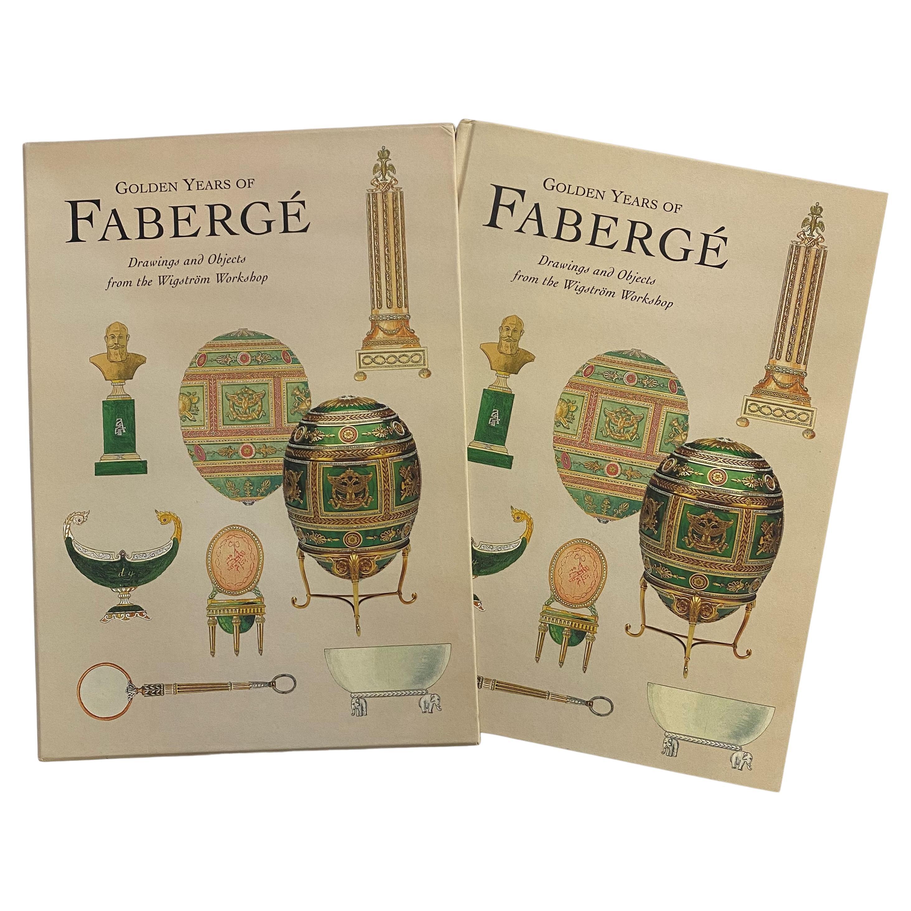 Golden Years of Faberge: Drawings and Objects from the Wigstrom Workshop (Book) For Sale