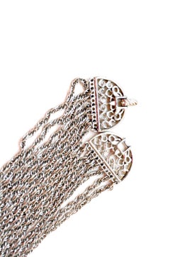 Goldette Fringe Necklace 1960s