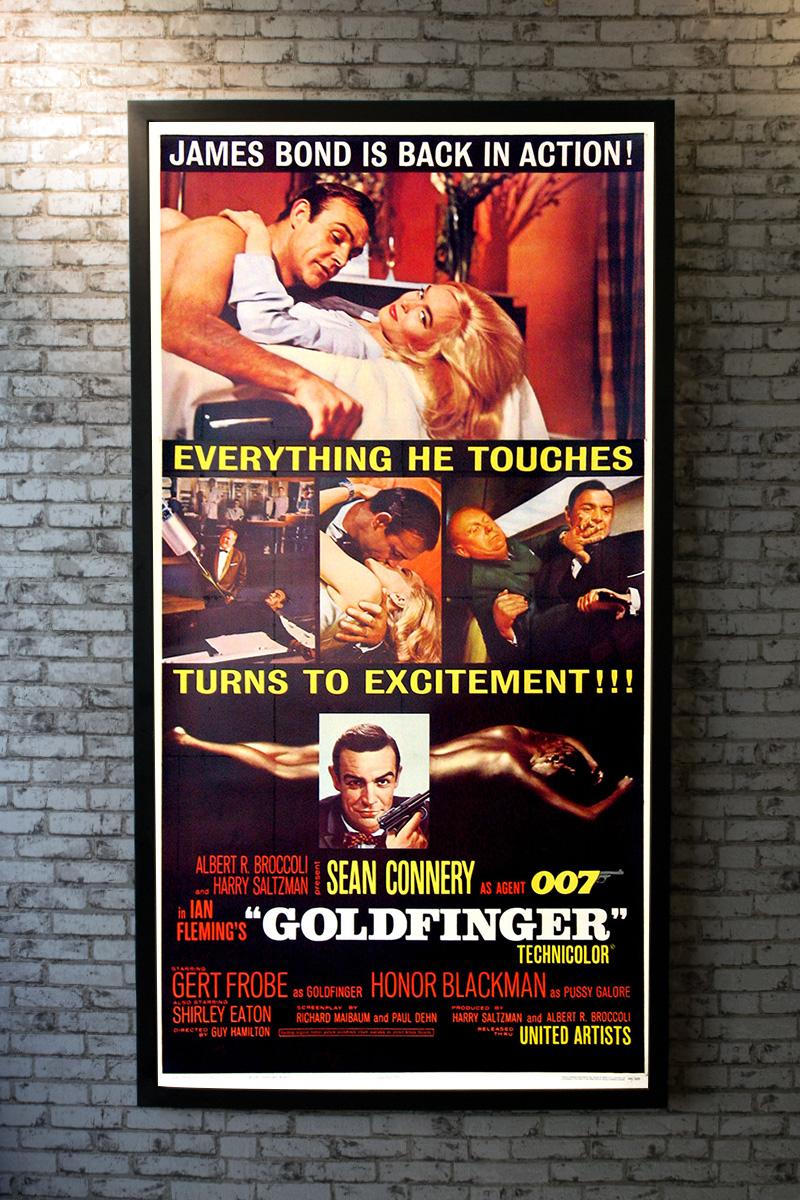 goldfinger 1964 poster