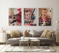 Goldfinger 1964 Japanese B2 Film Poster