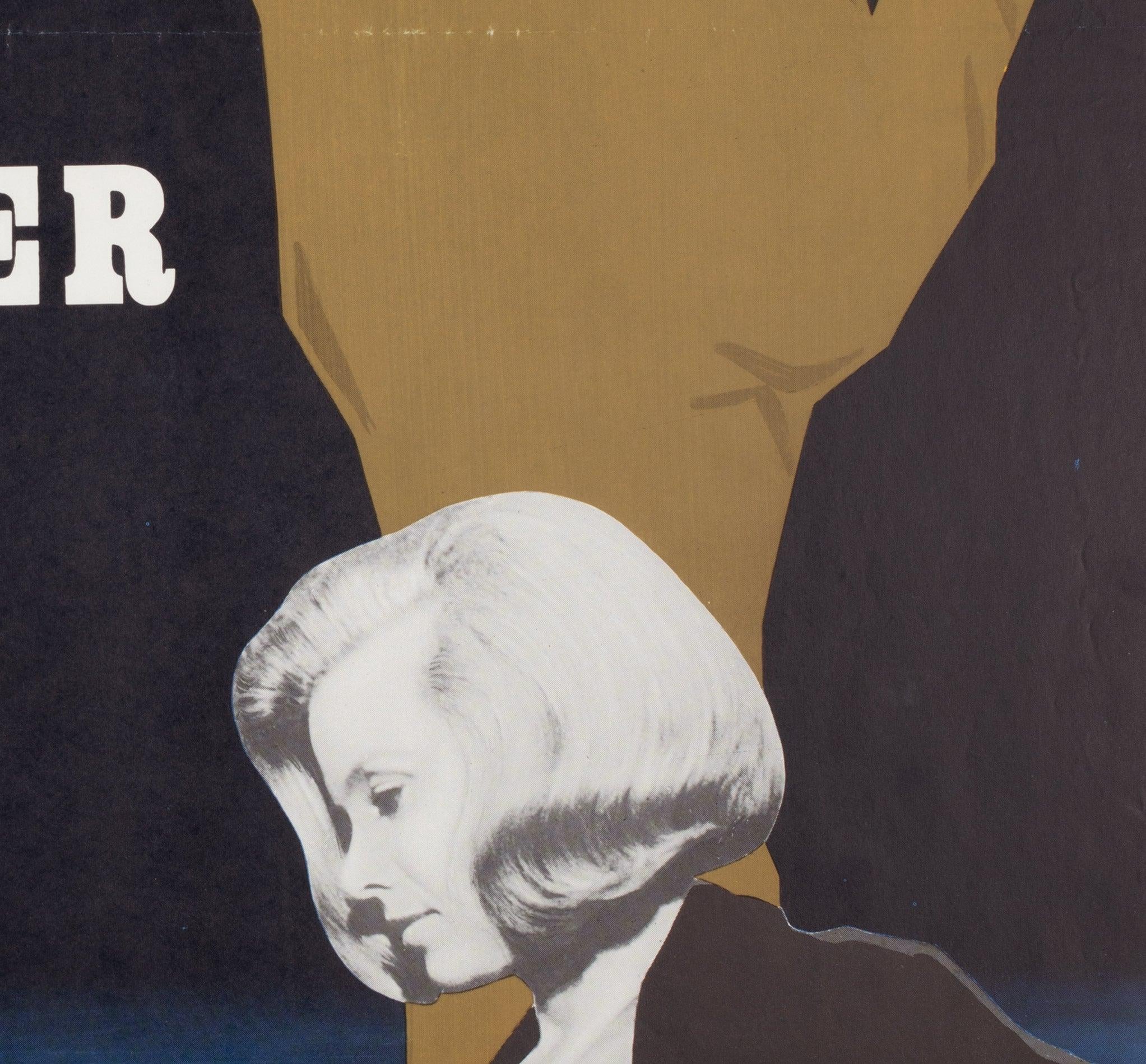 Goldfinger 1965 Schwedisches Filmplakat, Aberg im Angebot 1