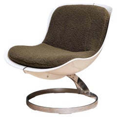 Goldfinger Armchair by Michel Cadestin, Fiberglass & Steel, France