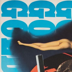 "Goldfinger", R1971 Japanese B2 Film Poster Movie, James Bond