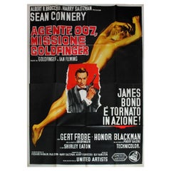 Affiche Goldfinger, non encadrée, 1964