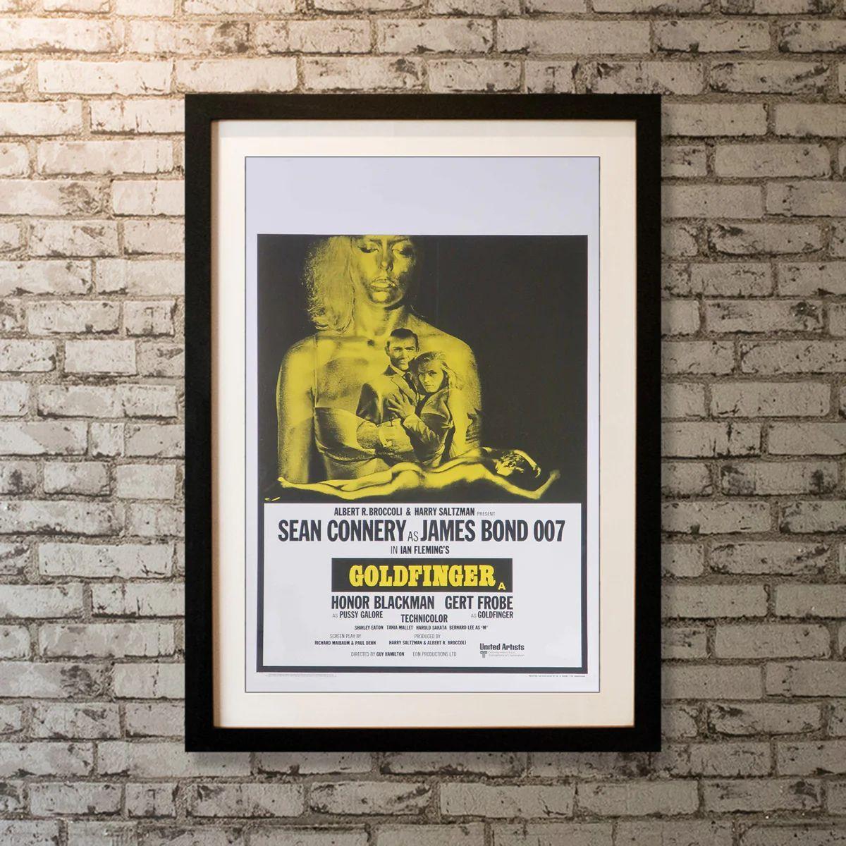 Goldfinger, Unframed Poster, 1969R

Double Crown (20 X 30 Inches). While investigating a gold magnate's smuggling, James Bond uncovers a plot to contaminate the Fort Knox gold reserve.

Additional Information:
Year: 1969 Re-release
Nationality: