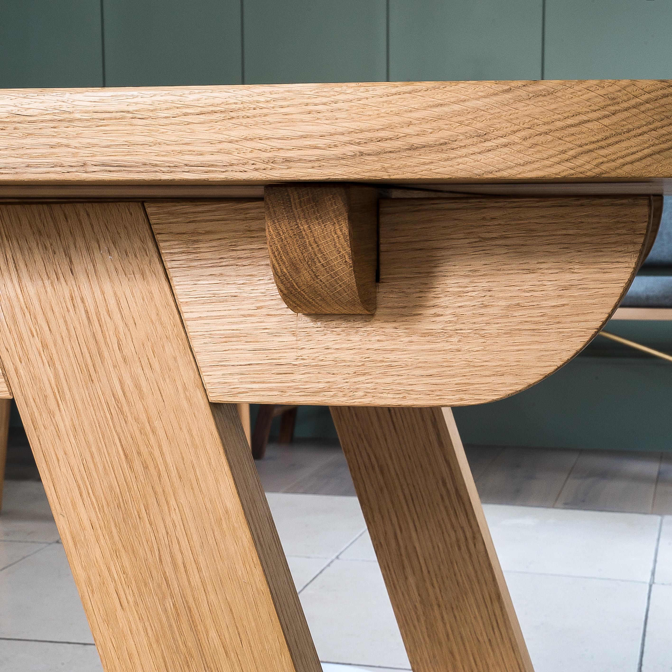 British Goldfinger x Inhabit Dining Table For Sale