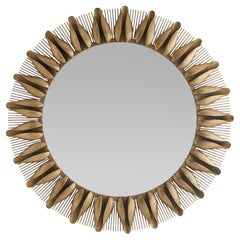 Espejo Goldie WMI70 - Latón Antiguo, Hierro Espejo Goldie WMI70 - Latón Antiguo, Hierro