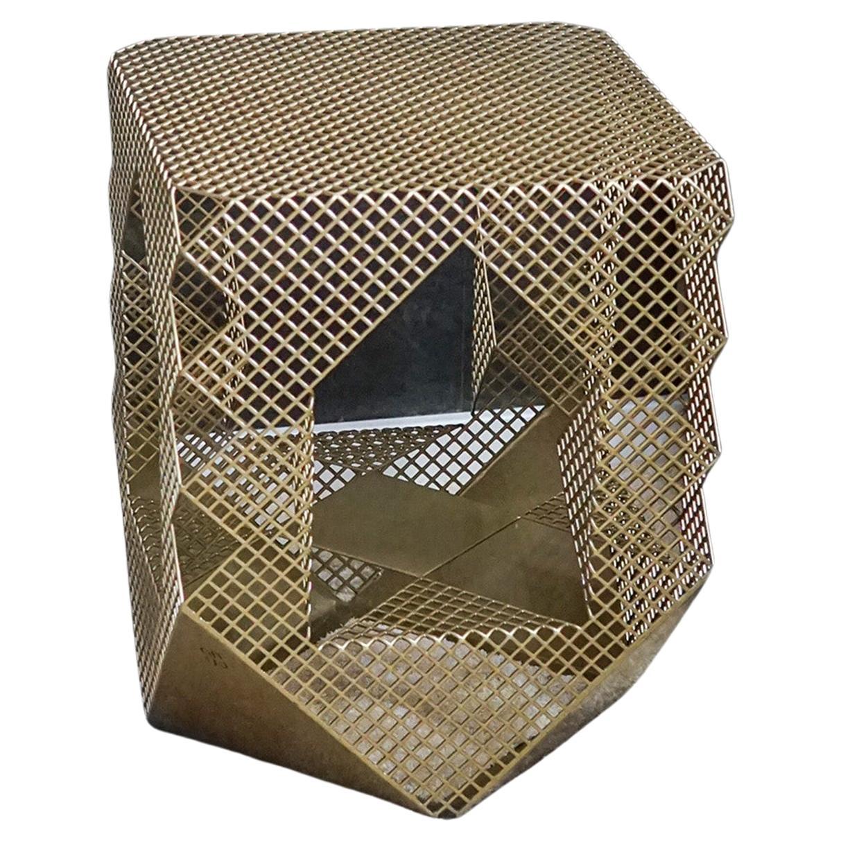 Tabouret Anadora Lupo en acier inoxydable de la collection Functional Design