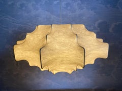 Goldkant Cocoon-Leuchte im Stil von Achille & Pier Giacomo Castiglioni Taraxacum S