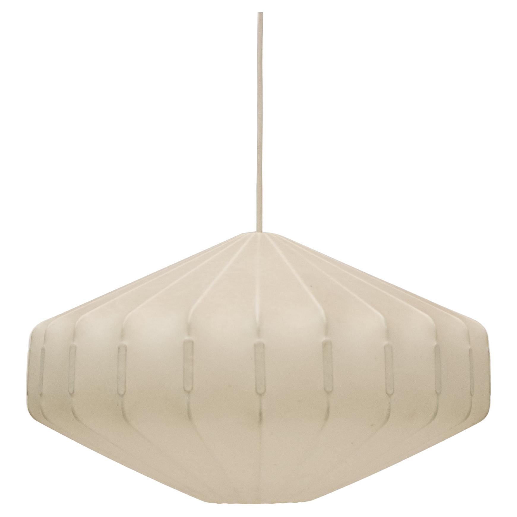 Lampe à suspension Cocoon Goldkant de Friedel Wauer, Allemagne, années 1960 en vente