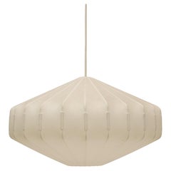 Lampe à suspension Cocoon Goldkant de Friedel Wauer, Allemagne, années 1960