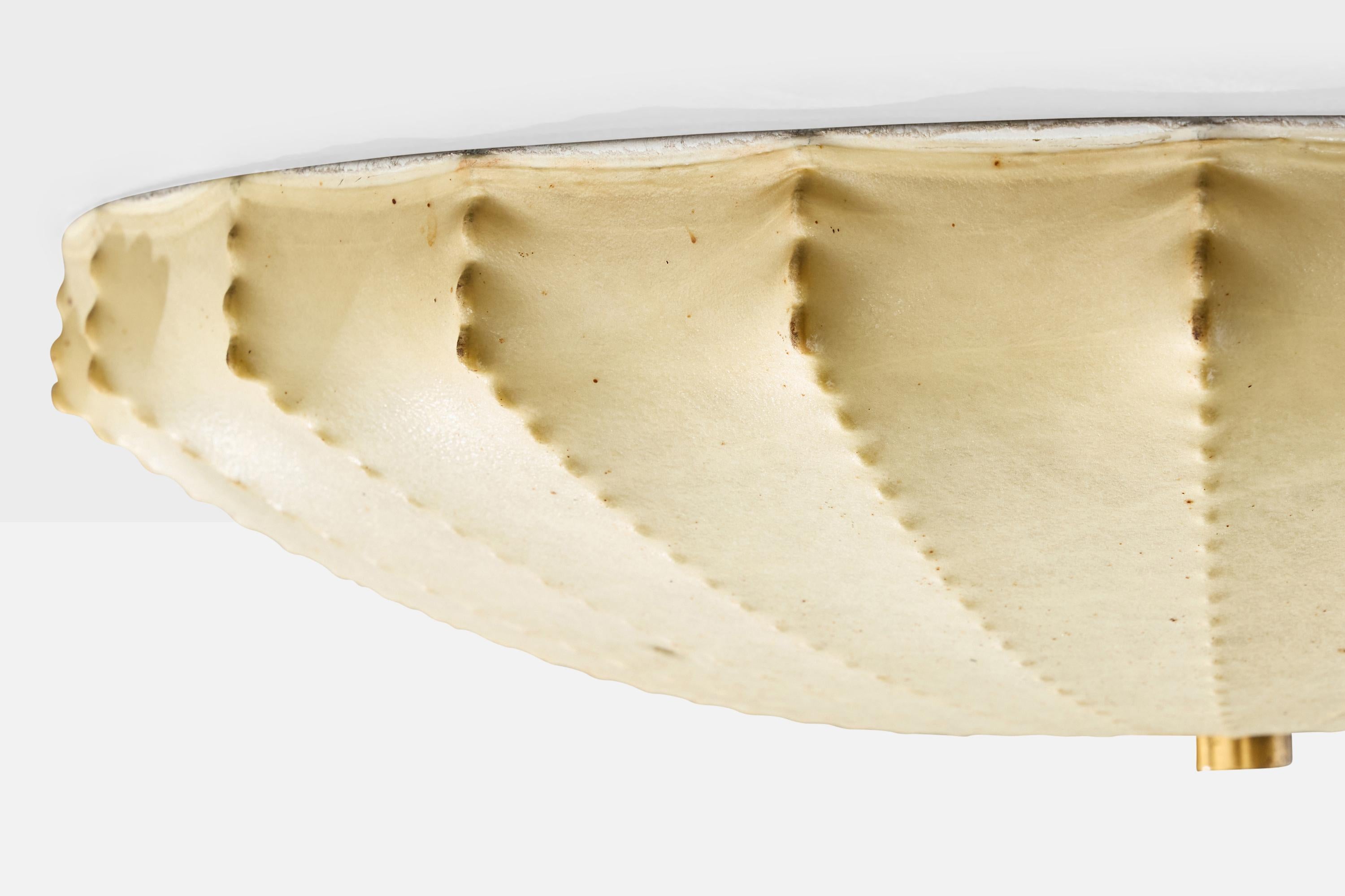 Goldkant, monture affleurante, résine, laiton, Allemagne, années 1960 Bon état - En vente à High Point, NC