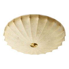 Goldkant, Flush Mount, Resin, Brass, Germany, 1960s