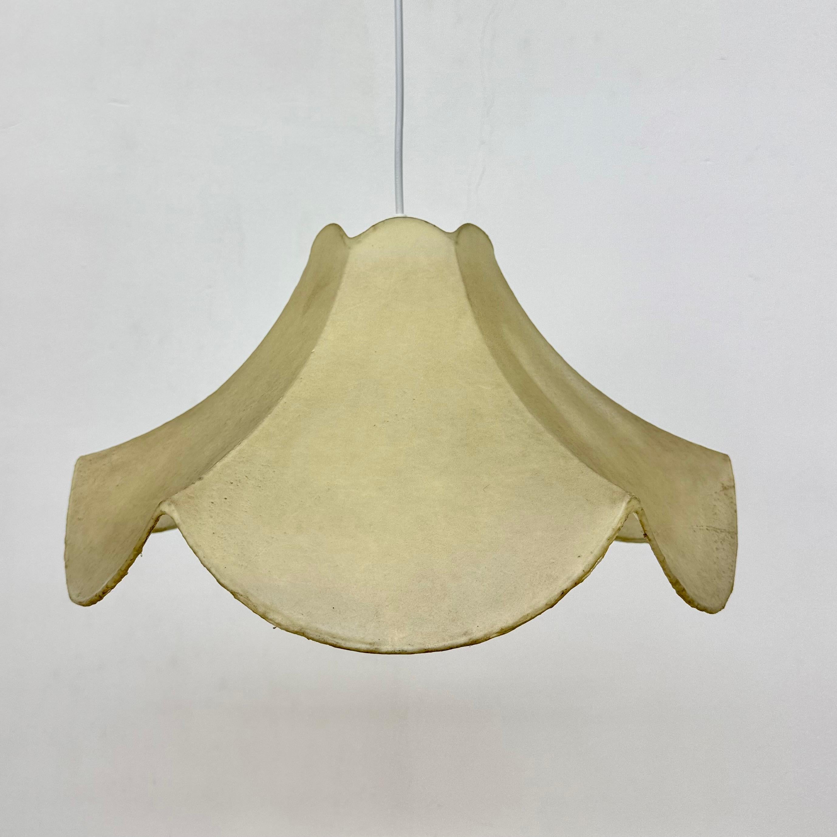 Goldkant Leuchten cocoon hanging lamp , 1970s For Sale 5