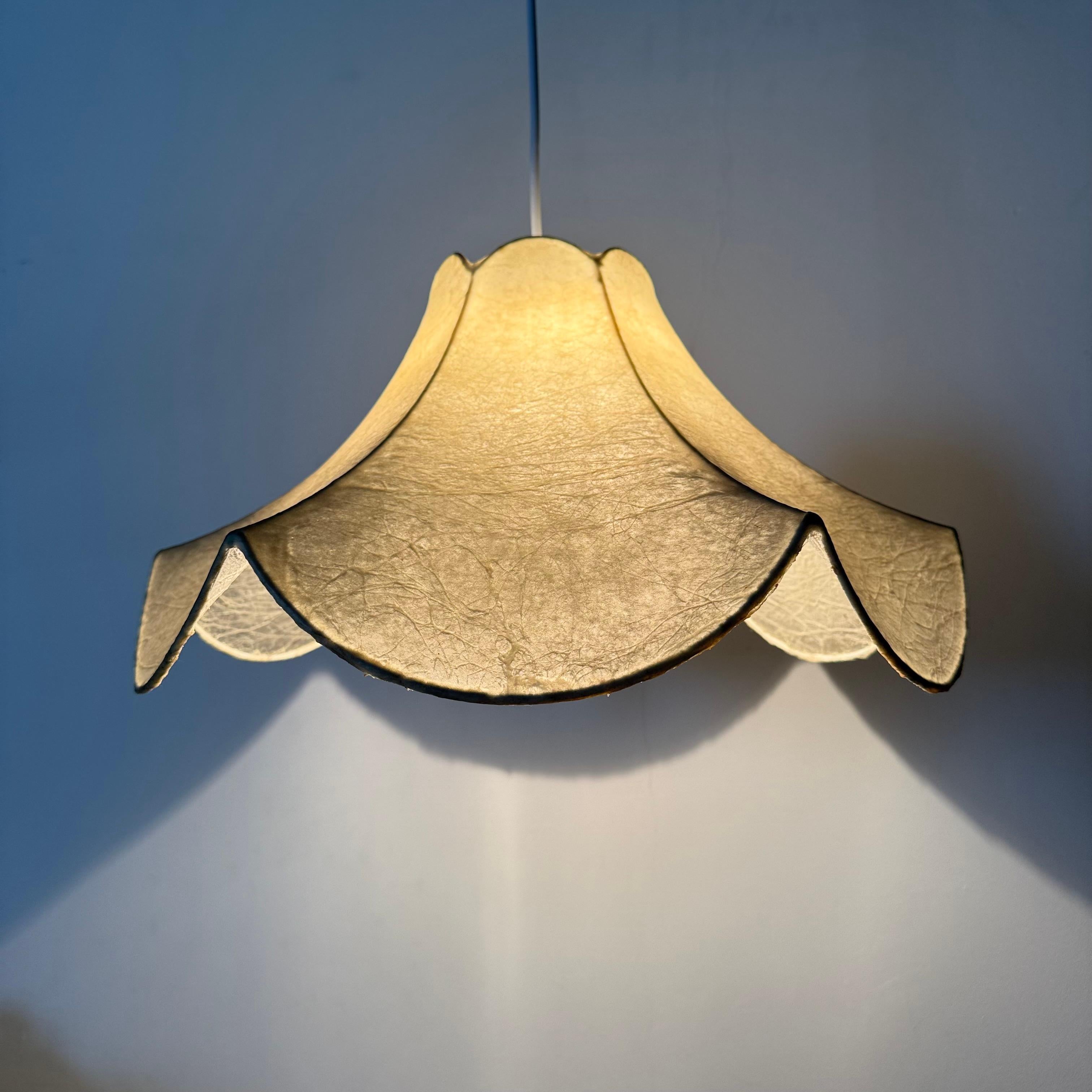 Goldkant Leuchten cocoon hanging lamp , 1970s For Sale 8