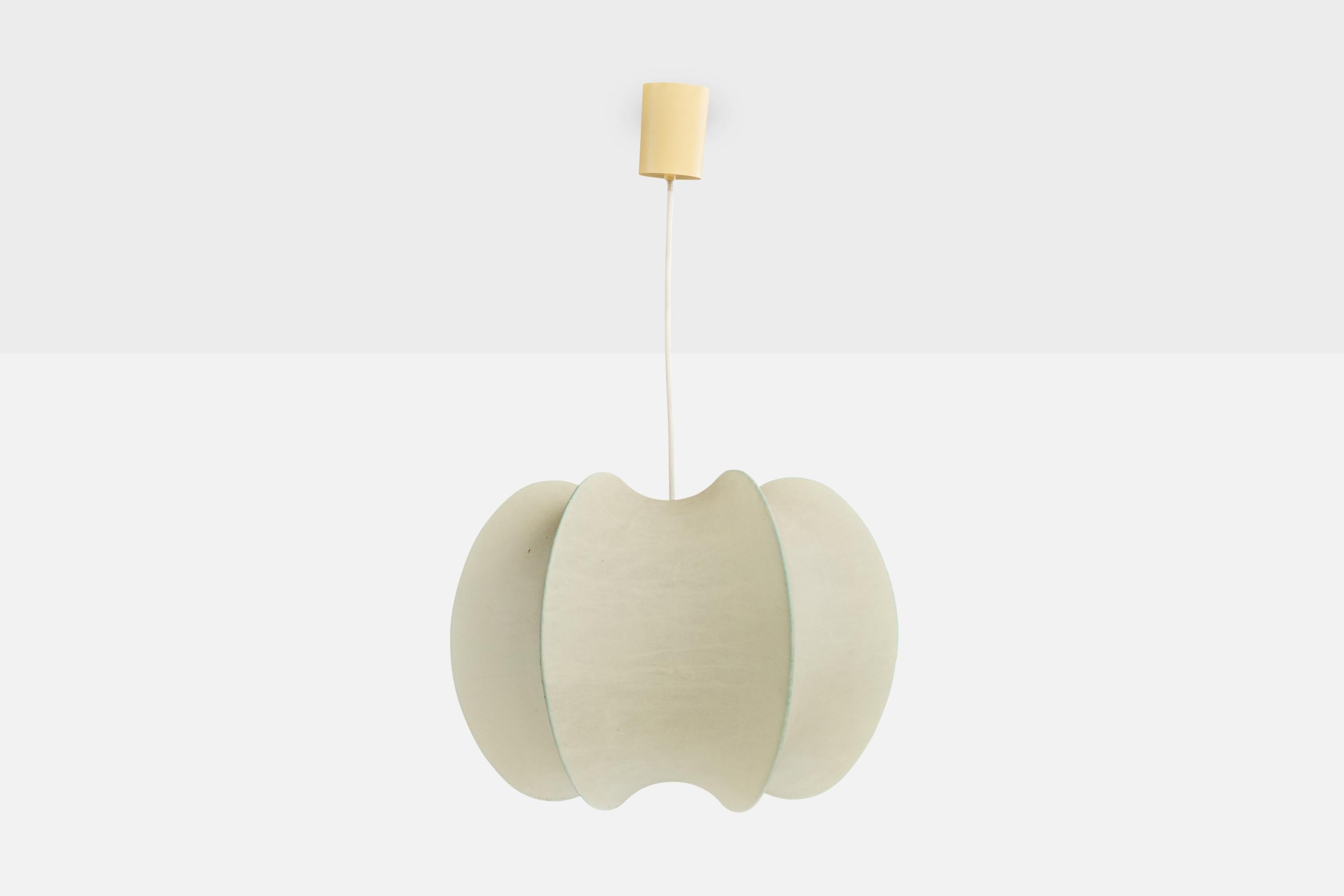 Mid-Century moderno Goldkant, lampada a sospensione, resina, Germania, anni '60 in vendita