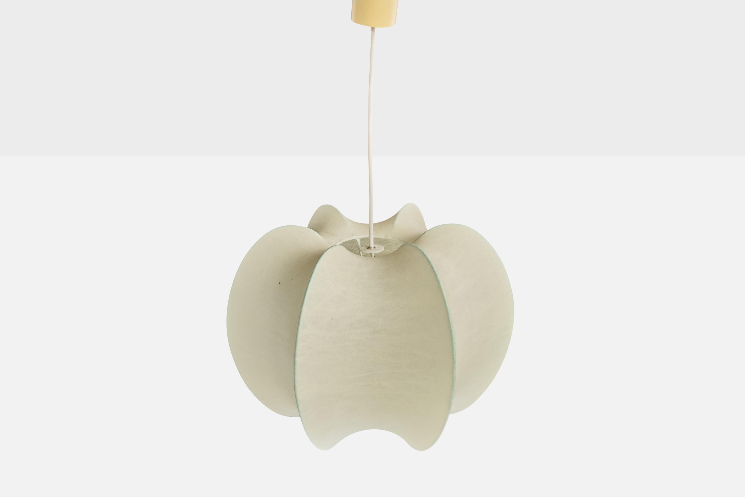 Tedesco Goldkant, lampada a sospensione, resina, Germania, anni '60 in vendita