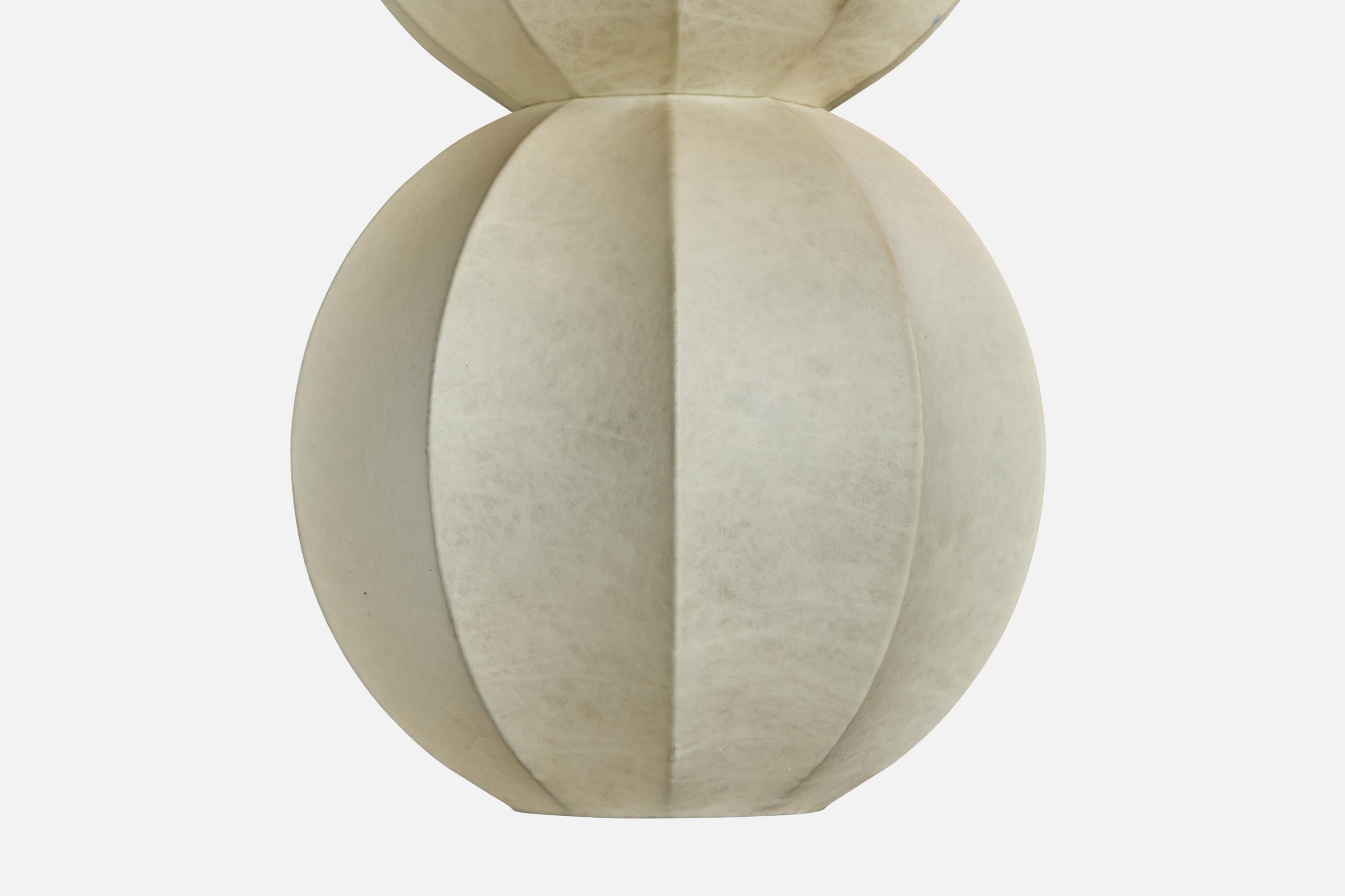 Goldkant, lampada a sospensione, resina, Germania, anni '60 In condizioni buone in vendita a High Point, NC