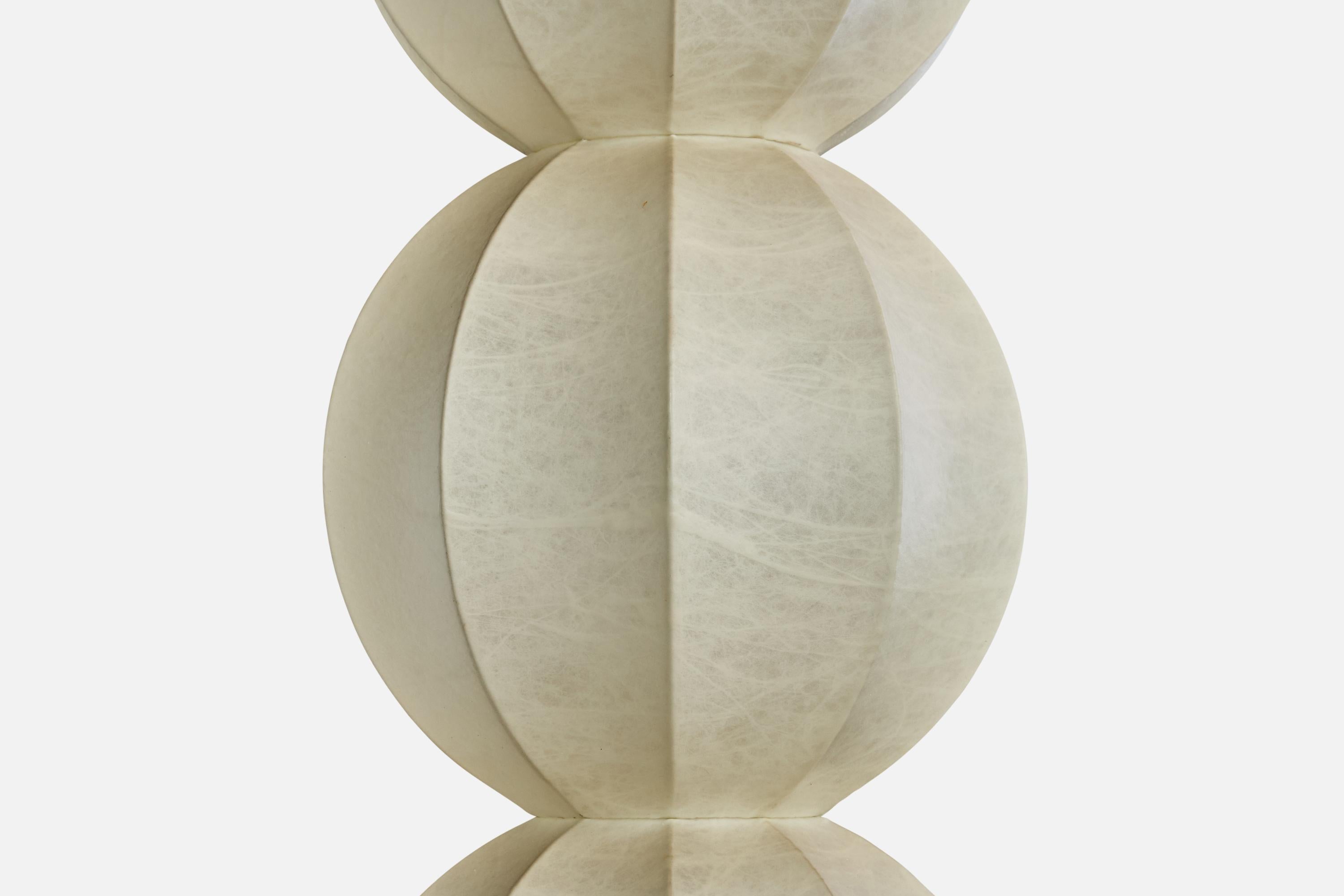 Resina Goldkant, lampada a sospensione, resina, Germania, anni '60 in vendita