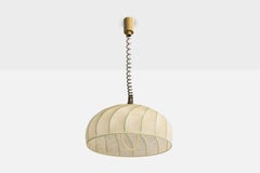 Goldkant, Pendant Light, Resin, Plastic, Metal, Germany, 1960s