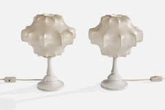 Goldkant, Table Lamps, Resin, Plastic, Germany, 1970s