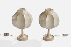 Goldkant, Table Lamps, Resin, Plastic, Germany, 1970s