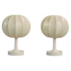 Goldkant, Table Lamps, Resin, Plastic, Germany, 1970s