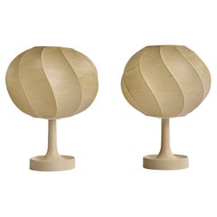 Goldkant, Table Lamps, Resin, Plastic, Germany, 1970s
