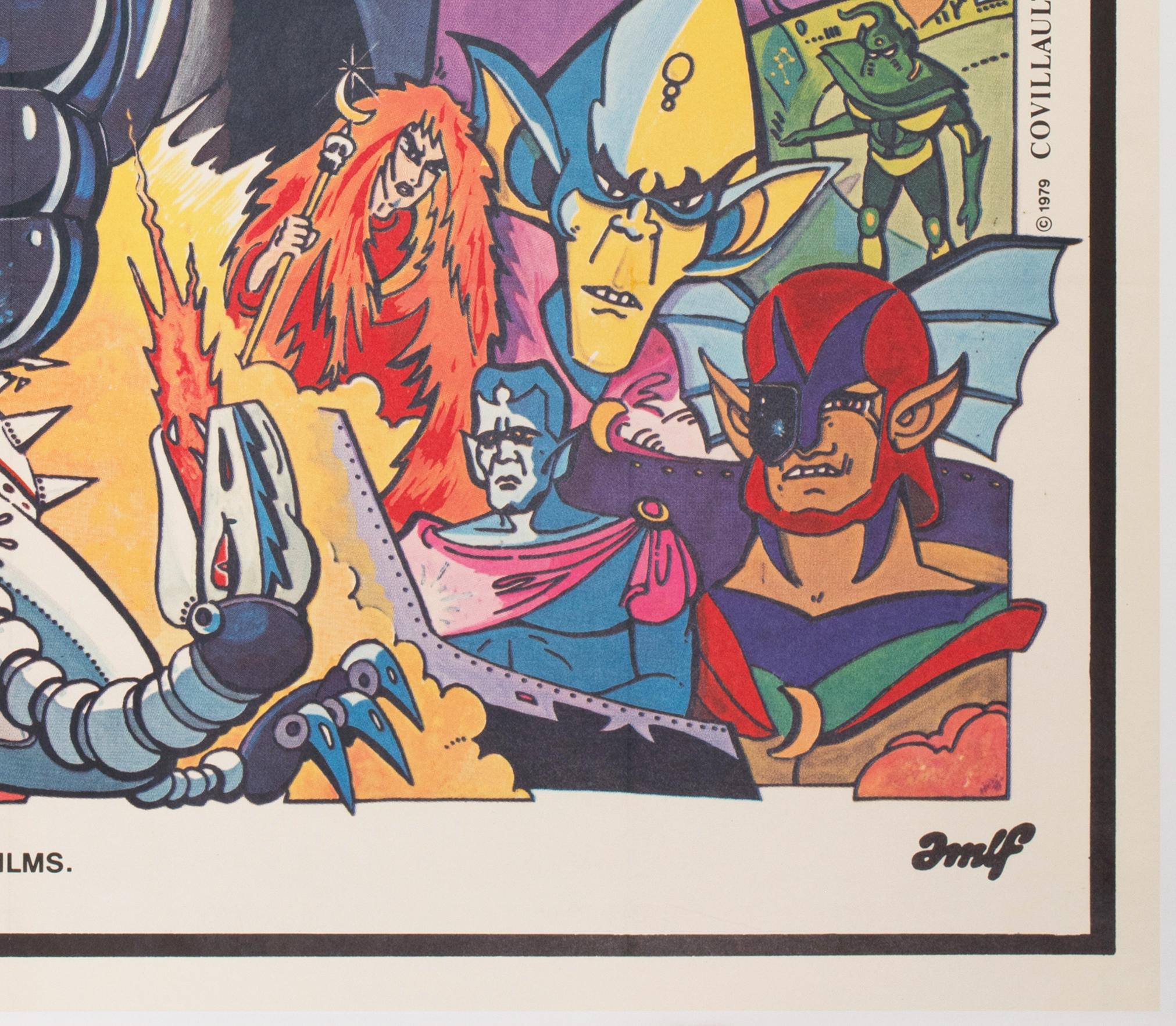 Affiche du Grand Film Français Goldorak 1979, Covillaut en vente 3