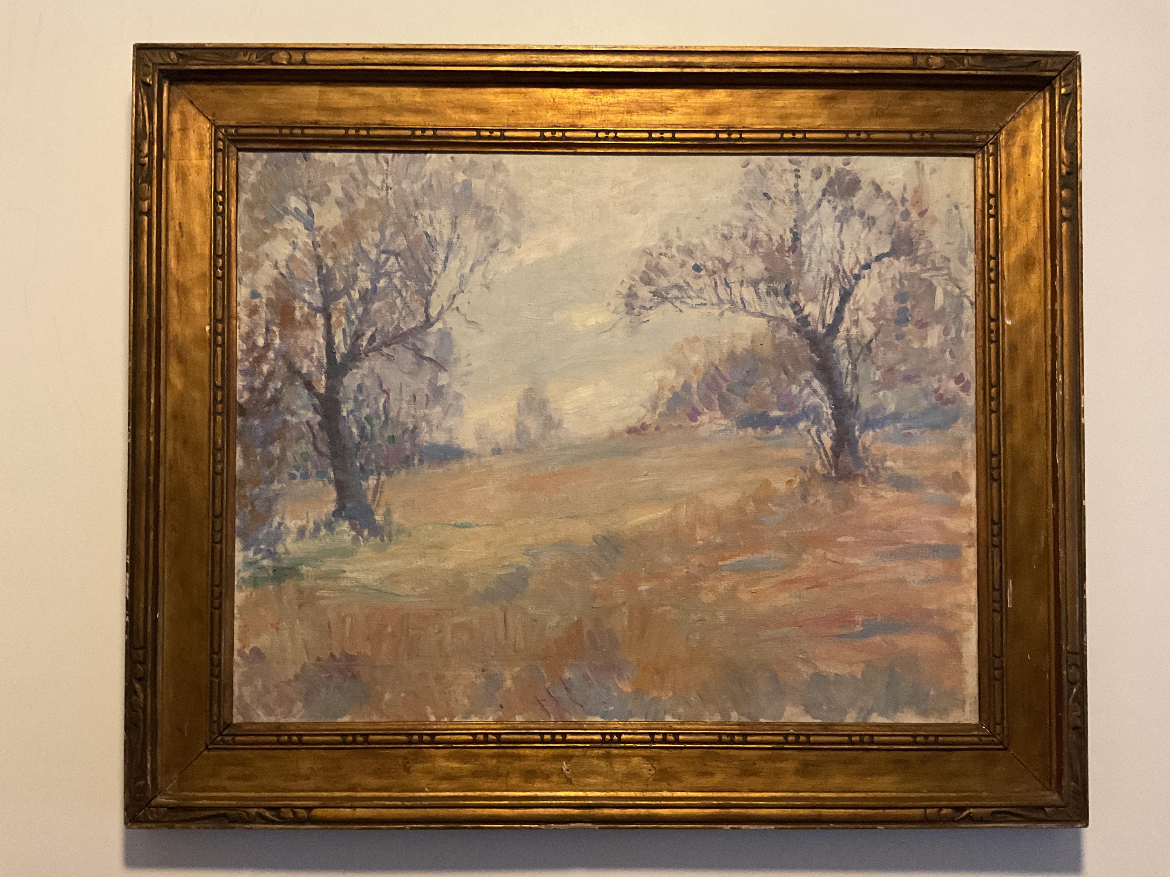 Goldsborough Cowan Robinson Landscape Painting – Antike impressionistische Landschaft, Louisville, KY, Künstler Goldsborough C. Robinson, antik