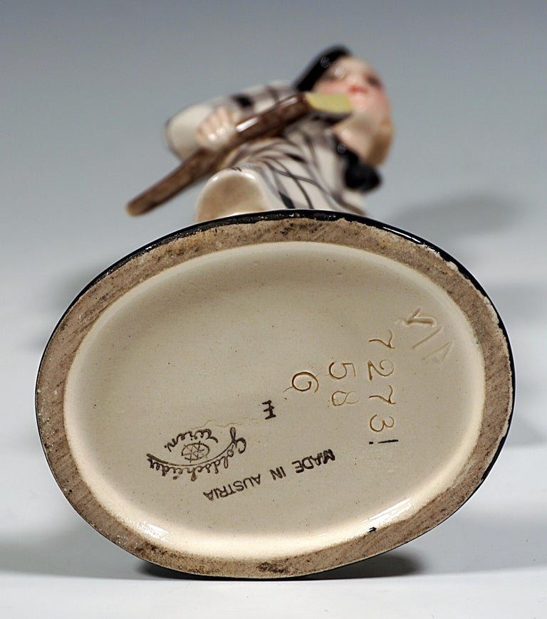 Goldscheider Art Déco Figurine, Girl With Beret And Folder, Claire ...
