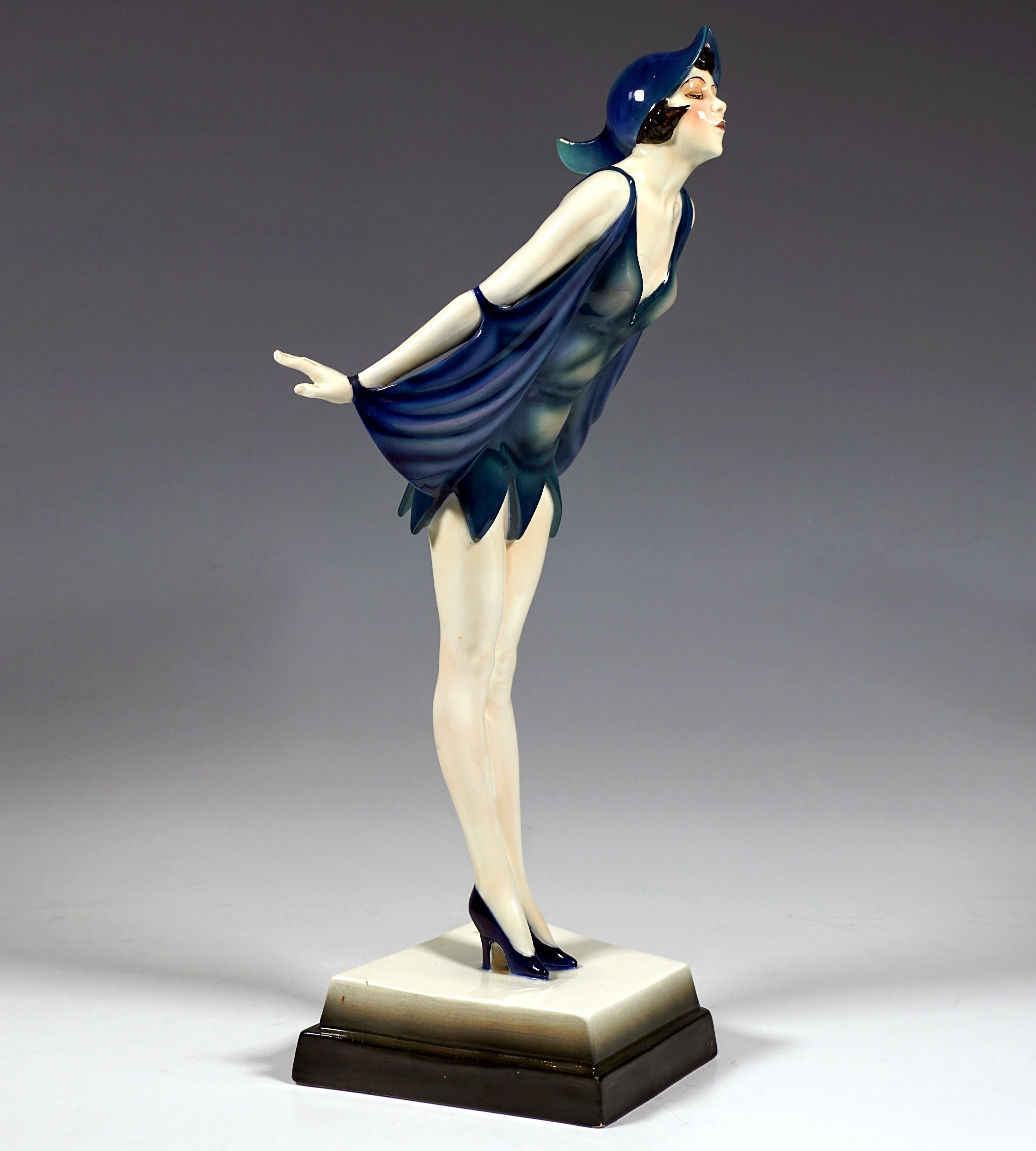 Figurilla Goldscheider Art Déco, 