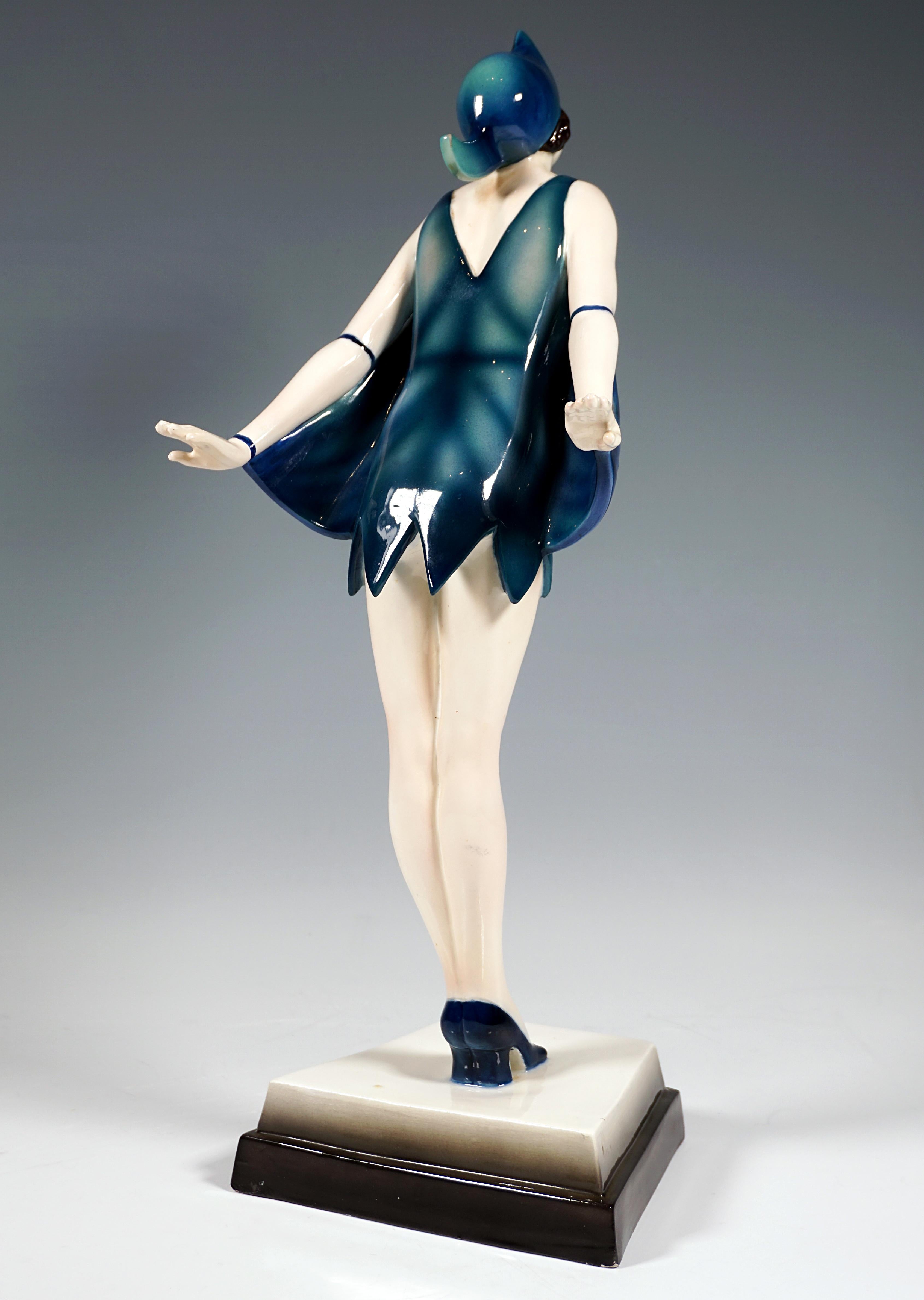 Figurilla Goldscheider Art Déco, 