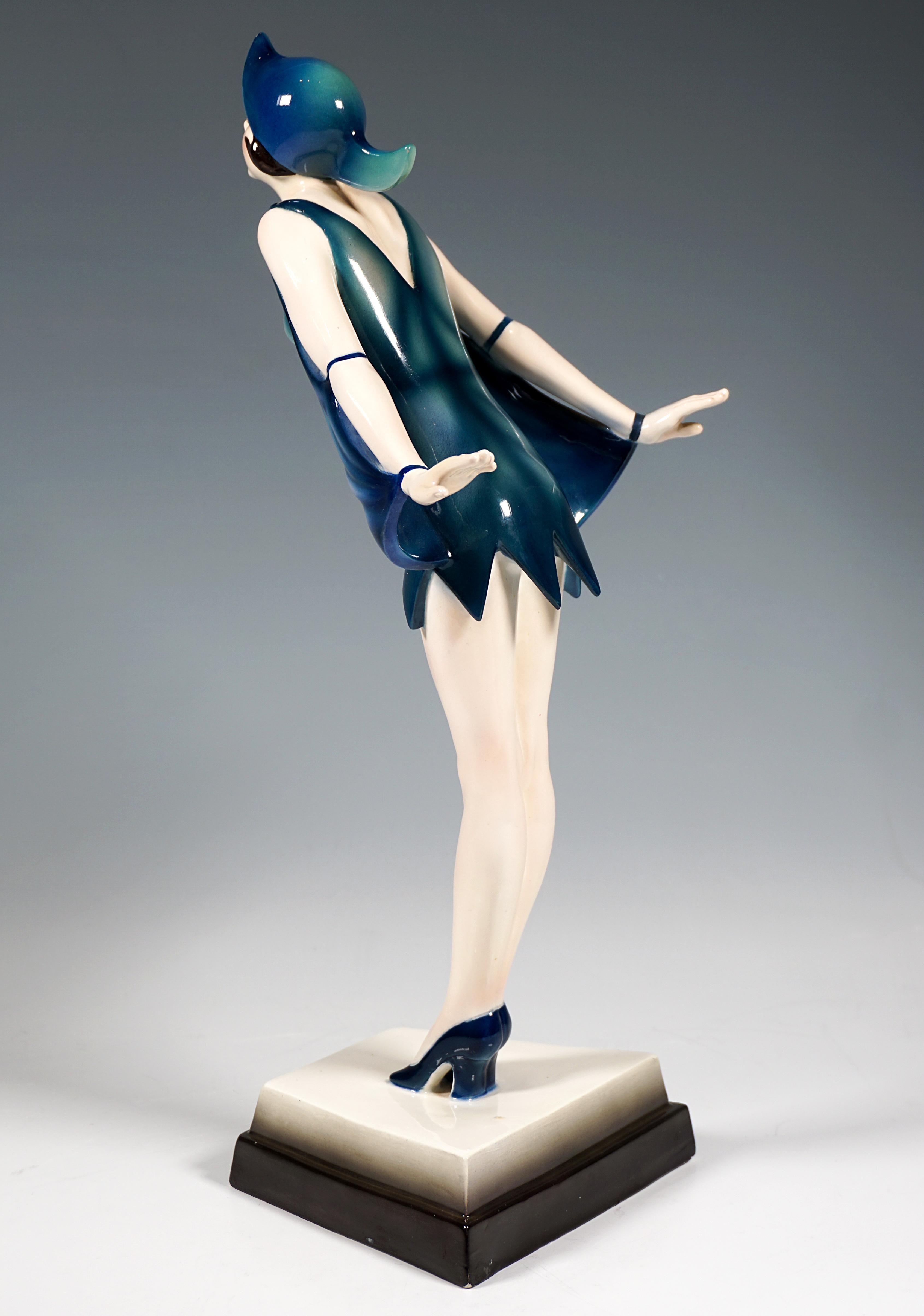 Figurilla Goldscheider Art Déco, 