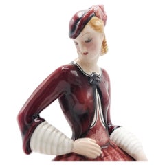 Goldscheider Art Deco Porcelain Figure