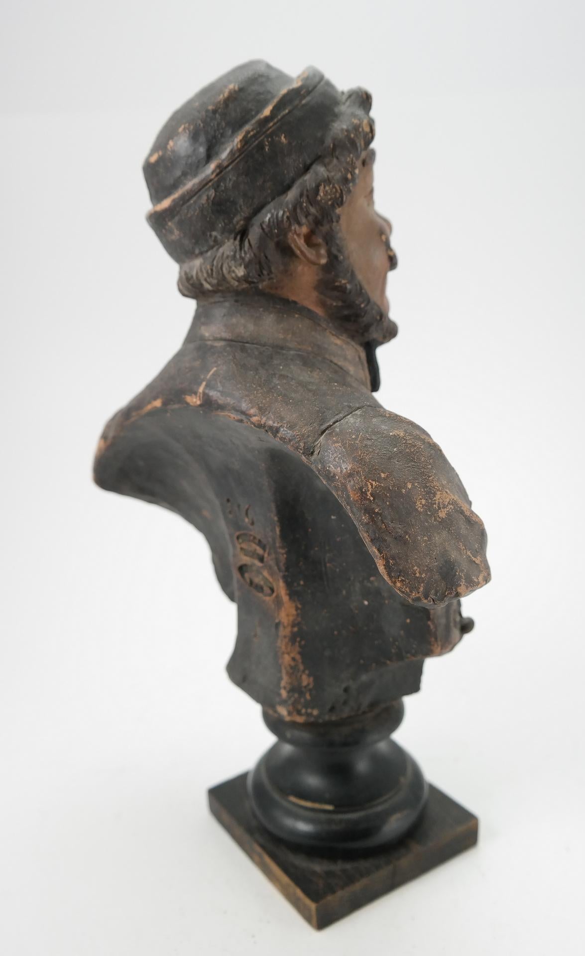 Austrian Goldscheider Bust, Late 19th Century