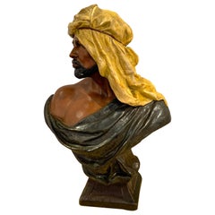 Goldscheider Orientalist Bust of an Arab
