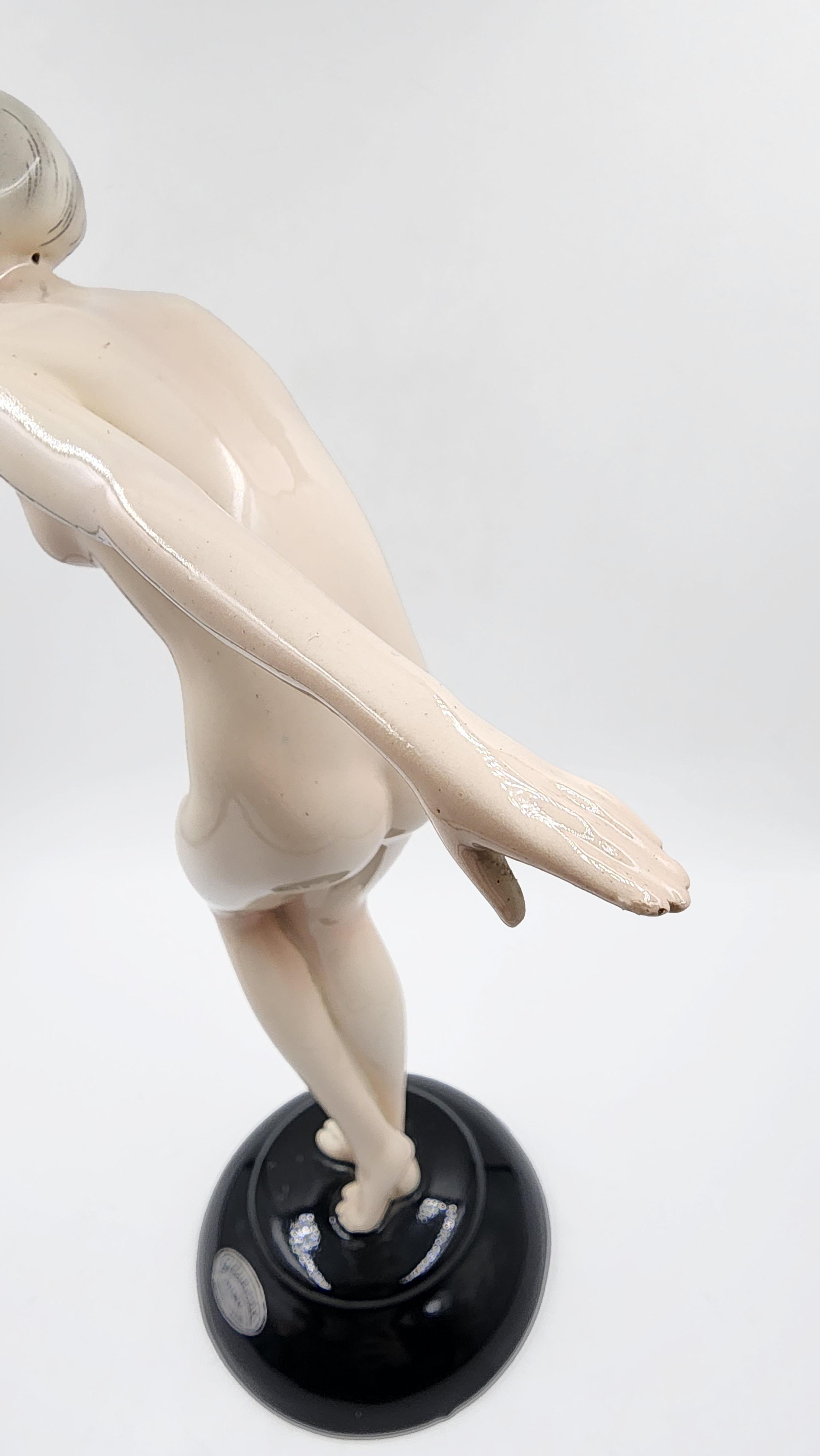 Goldscheider Porzellanfigur 