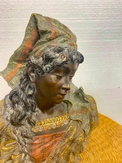 Terracotta Goldscheider "Marcata", Austria, circa 1898