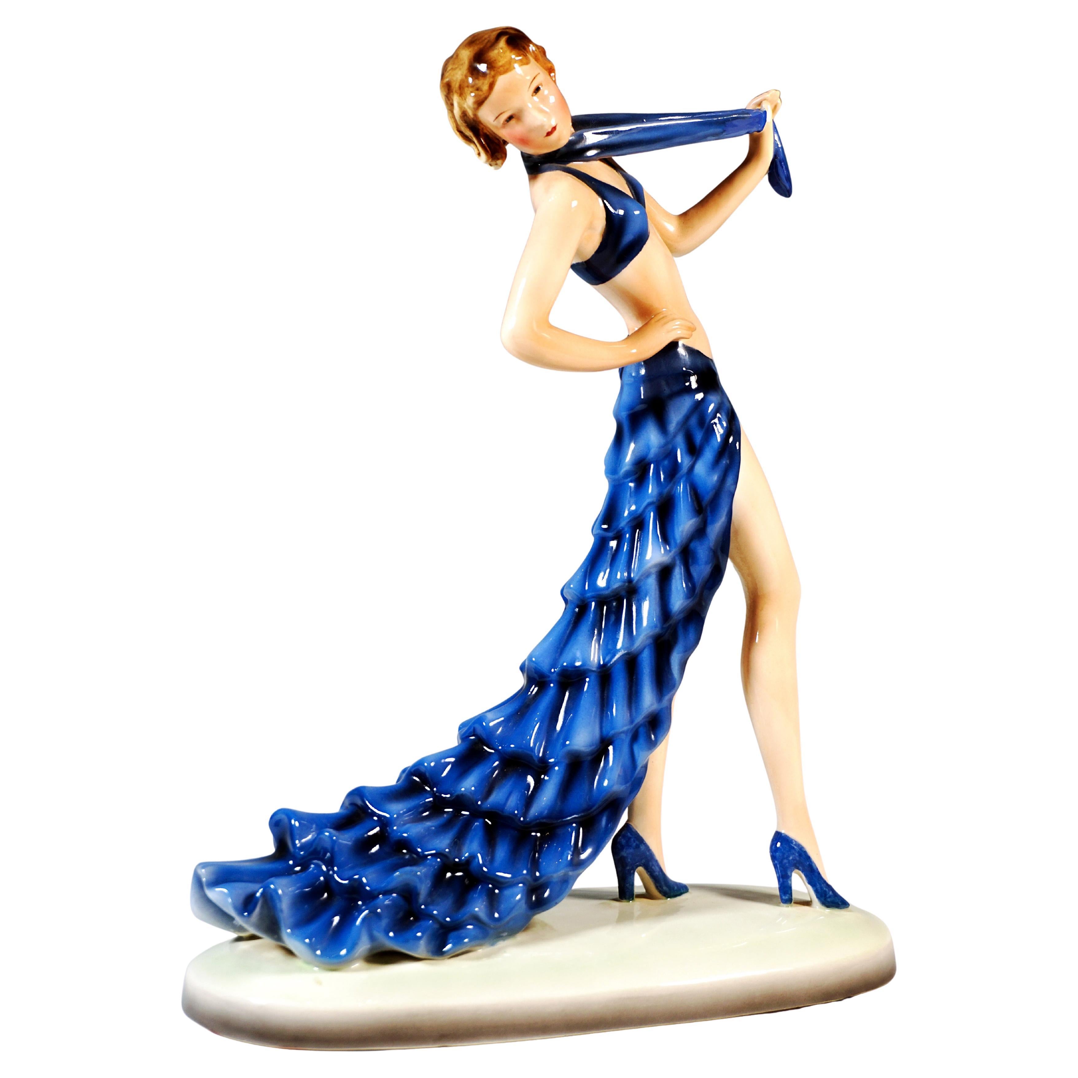 Goldscheider Vienna Art Déco Dancer
Rumba
, par Stephan Dakon, vers 1938